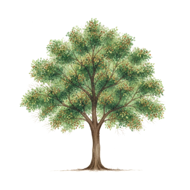 Mon Arbre Mainaud — arbre aquarelle du programme de fidélité