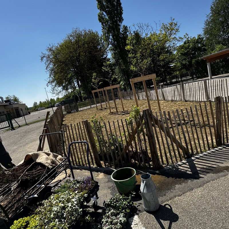 Plantation en cours sur site client